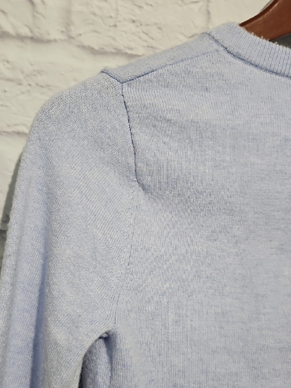 wild fable Pale Blue Cropped Button Cardigan - Picture 7 of 7